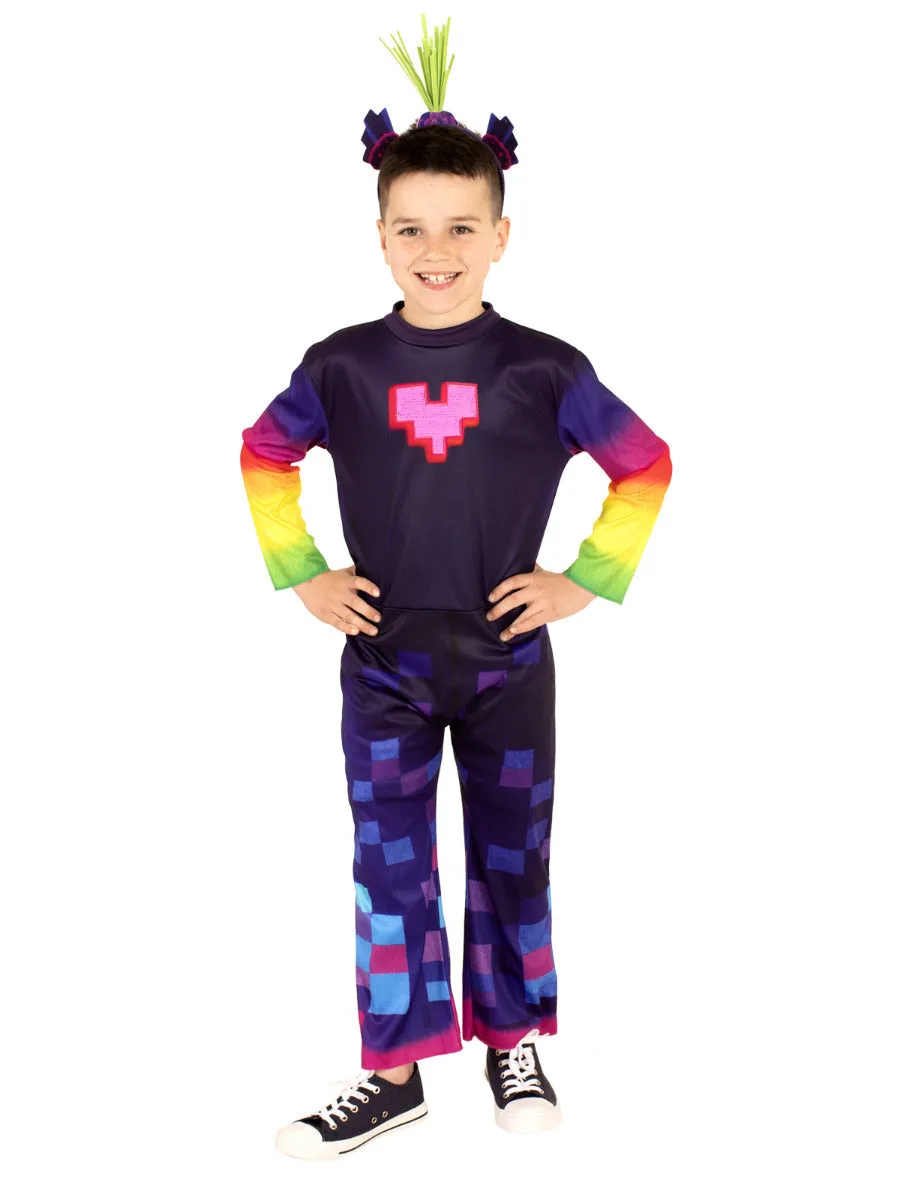 KING TROLLEX 2 DELUXE COSTUME, CHILD