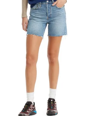 Levi's 501 Mid Thigh Short W/Raw hem