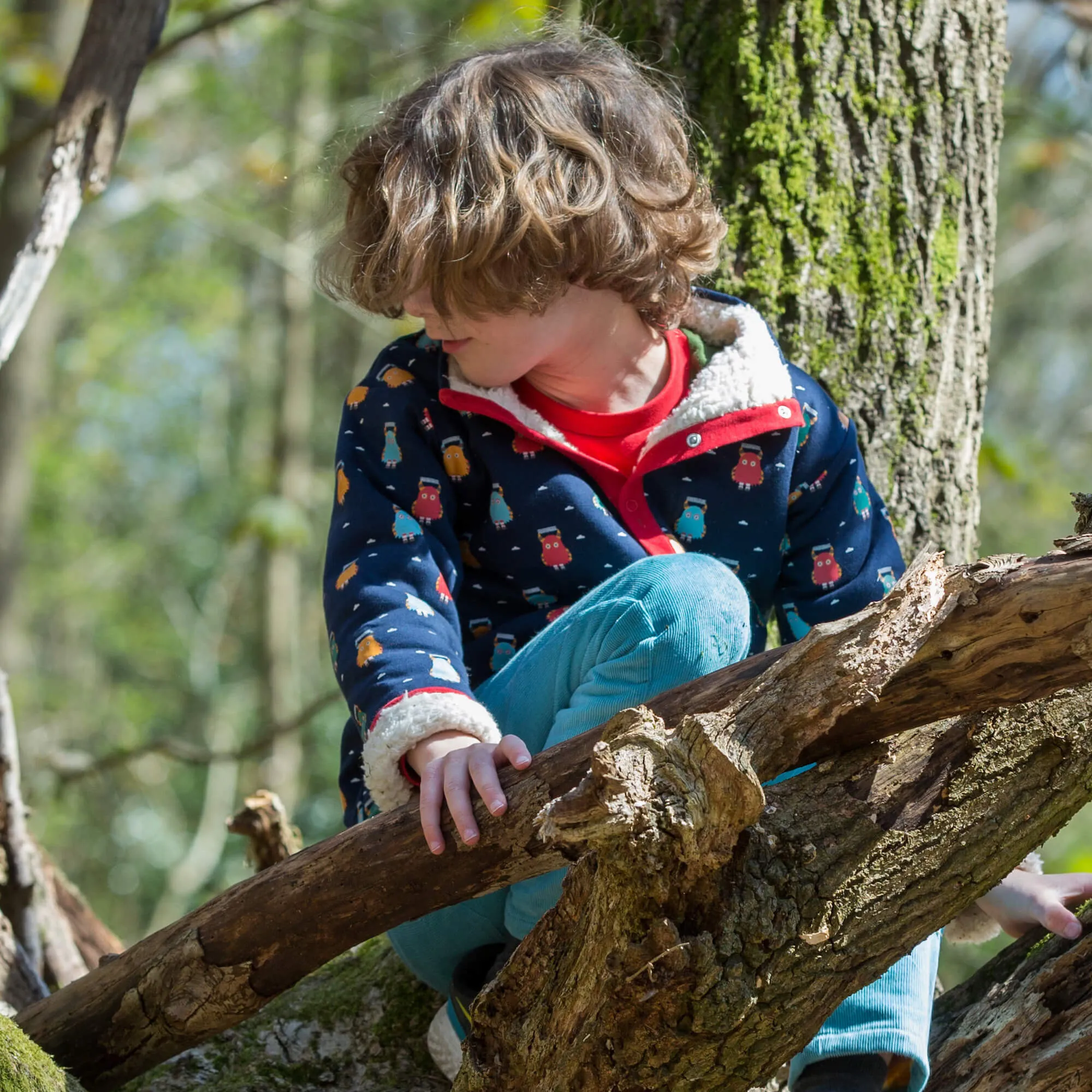 Little Monsters Reversible Sherpa Jacket