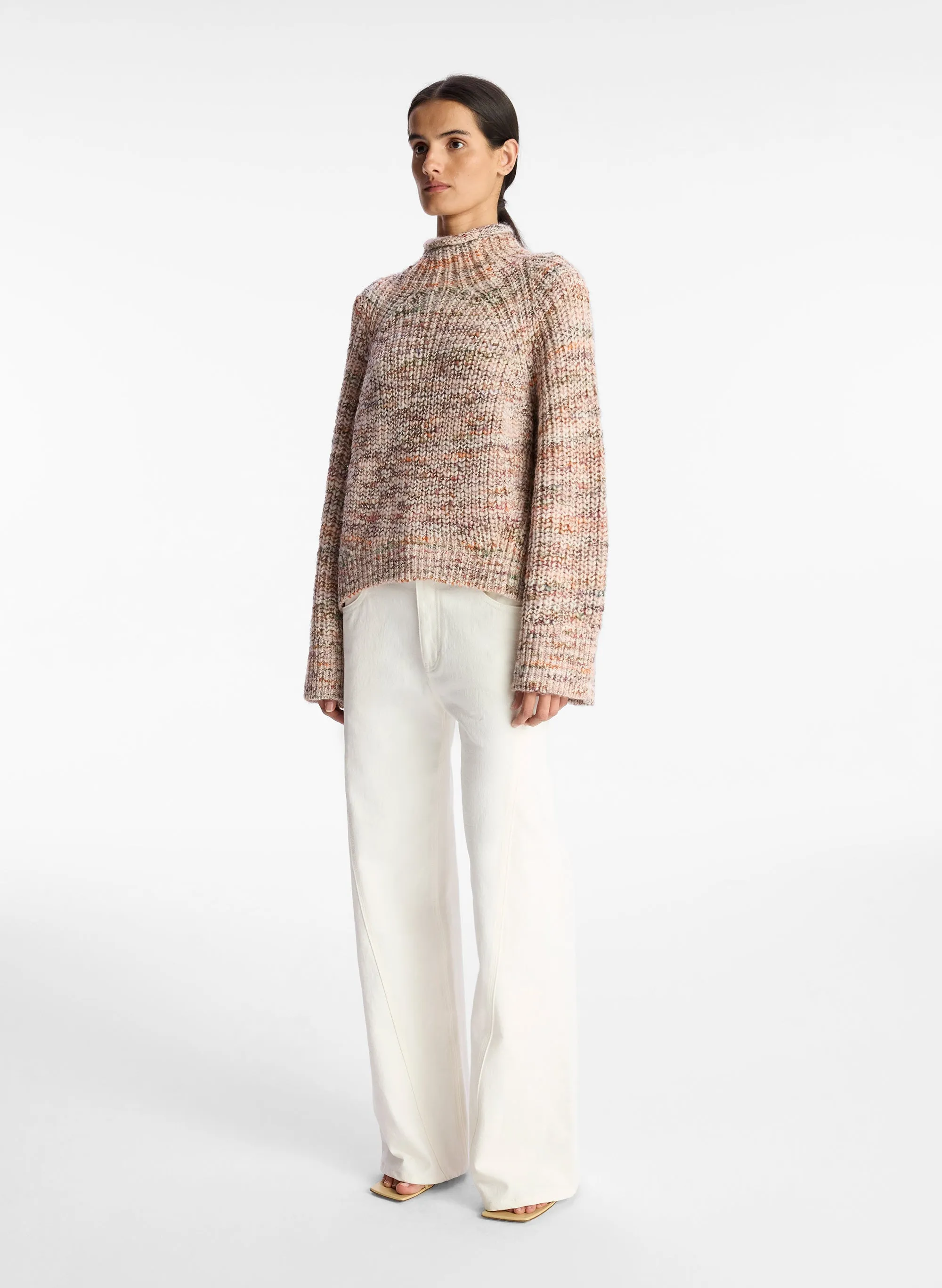 Liv Marled Wool Sweater