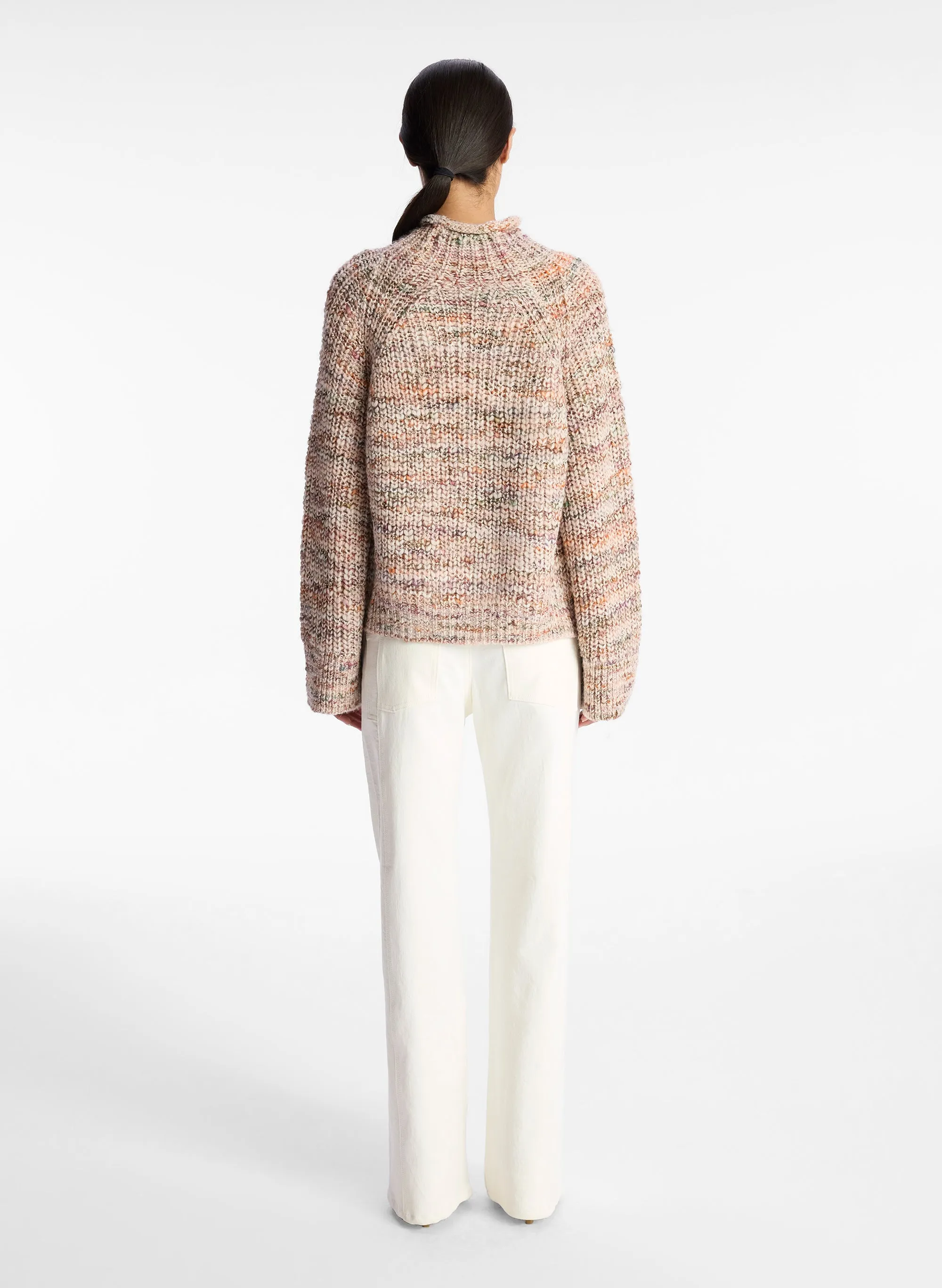 Liv Marled Wool Sweater