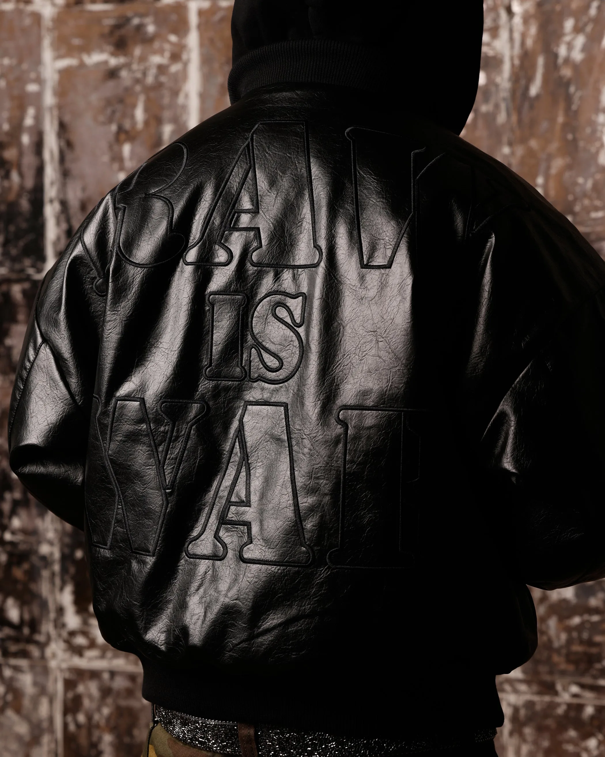 Loiter X WWE Raw Is War Jacket Black