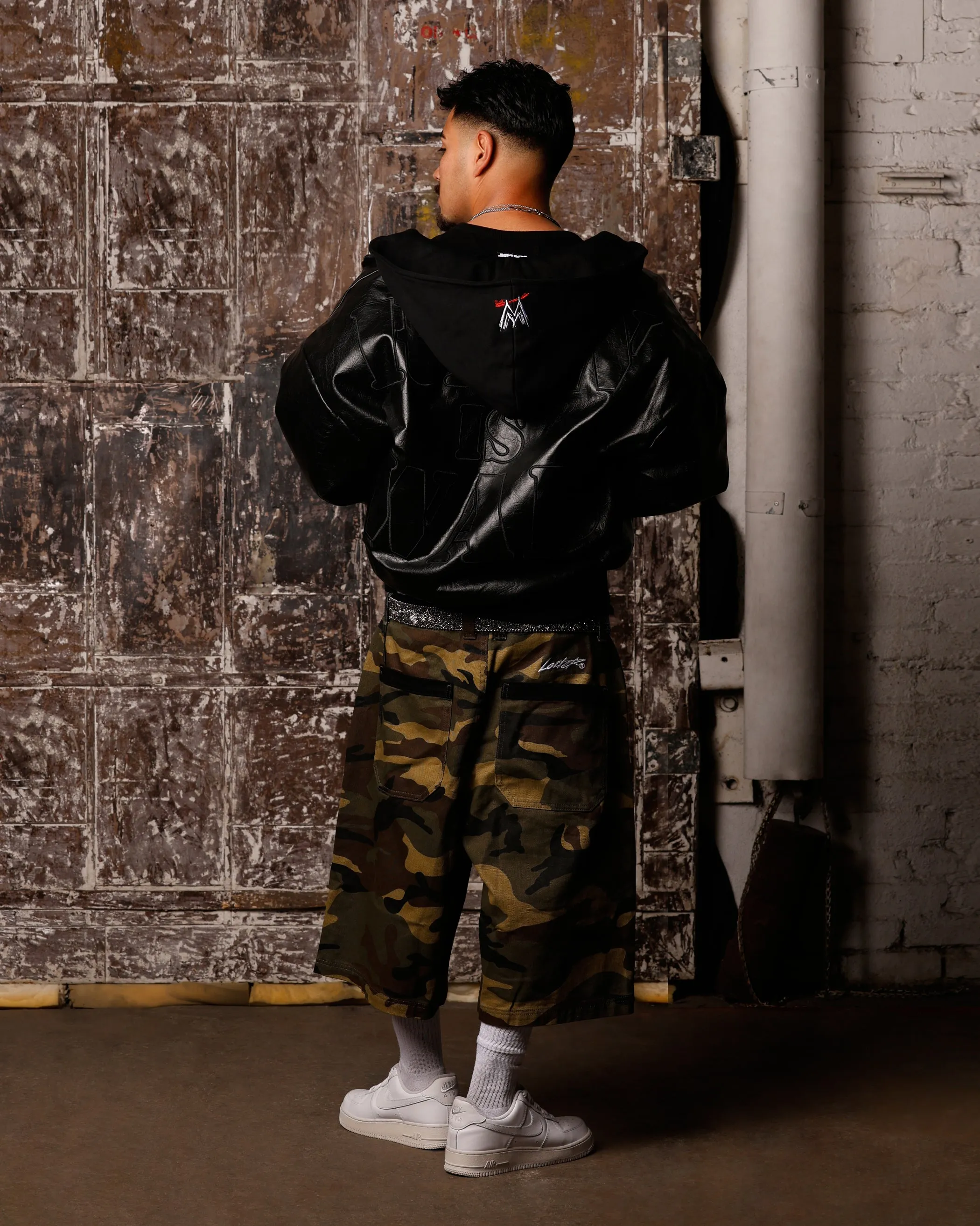 Loiter X WWE Raw Is War Jacket Black