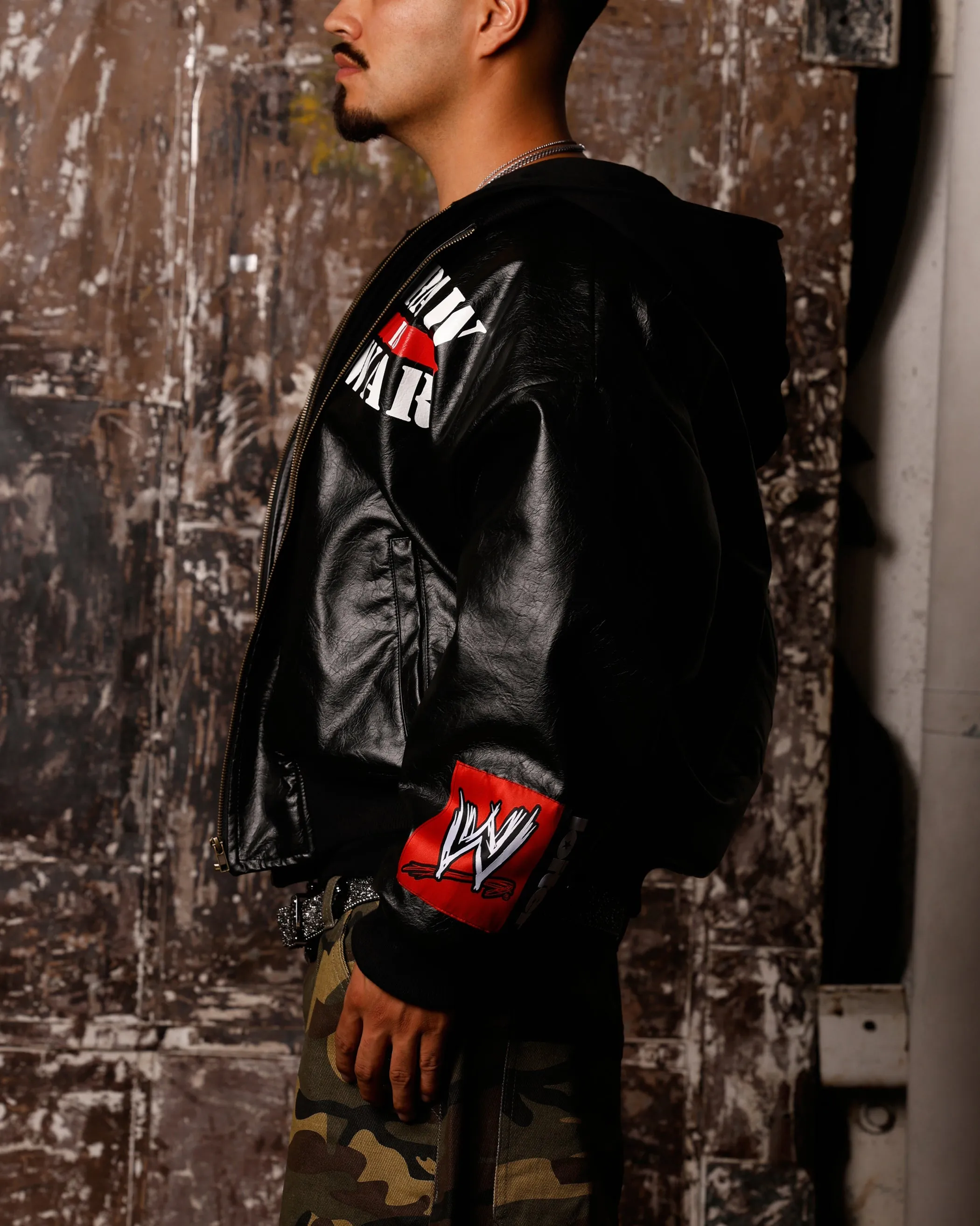 Loiter X WWE Raw Is War Jacket Black