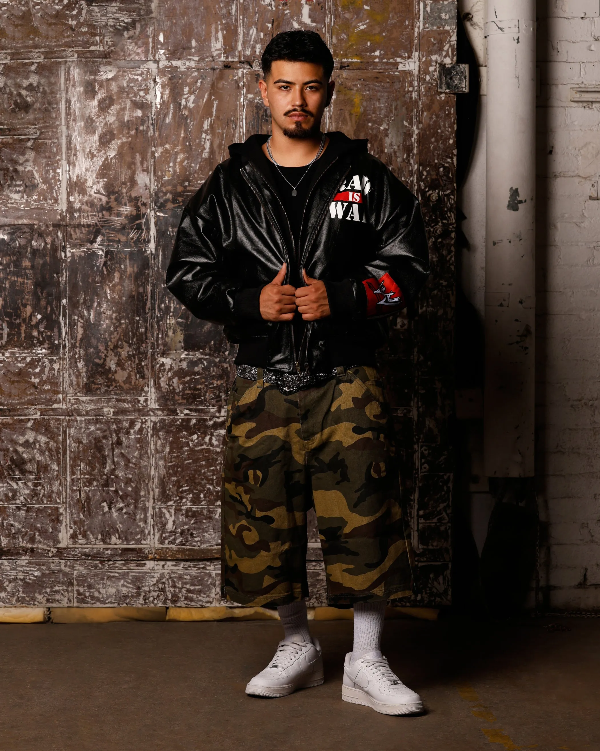 Loiter X WWE Raw Is War Jacket Black