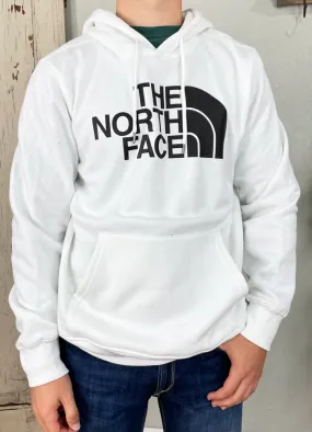 Men's Half Dome Pullover Hoodie in White/Black by The North Face