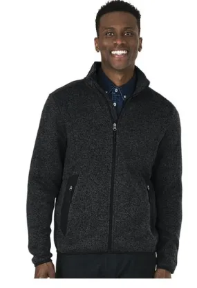 Men's Heathered Black Jacket