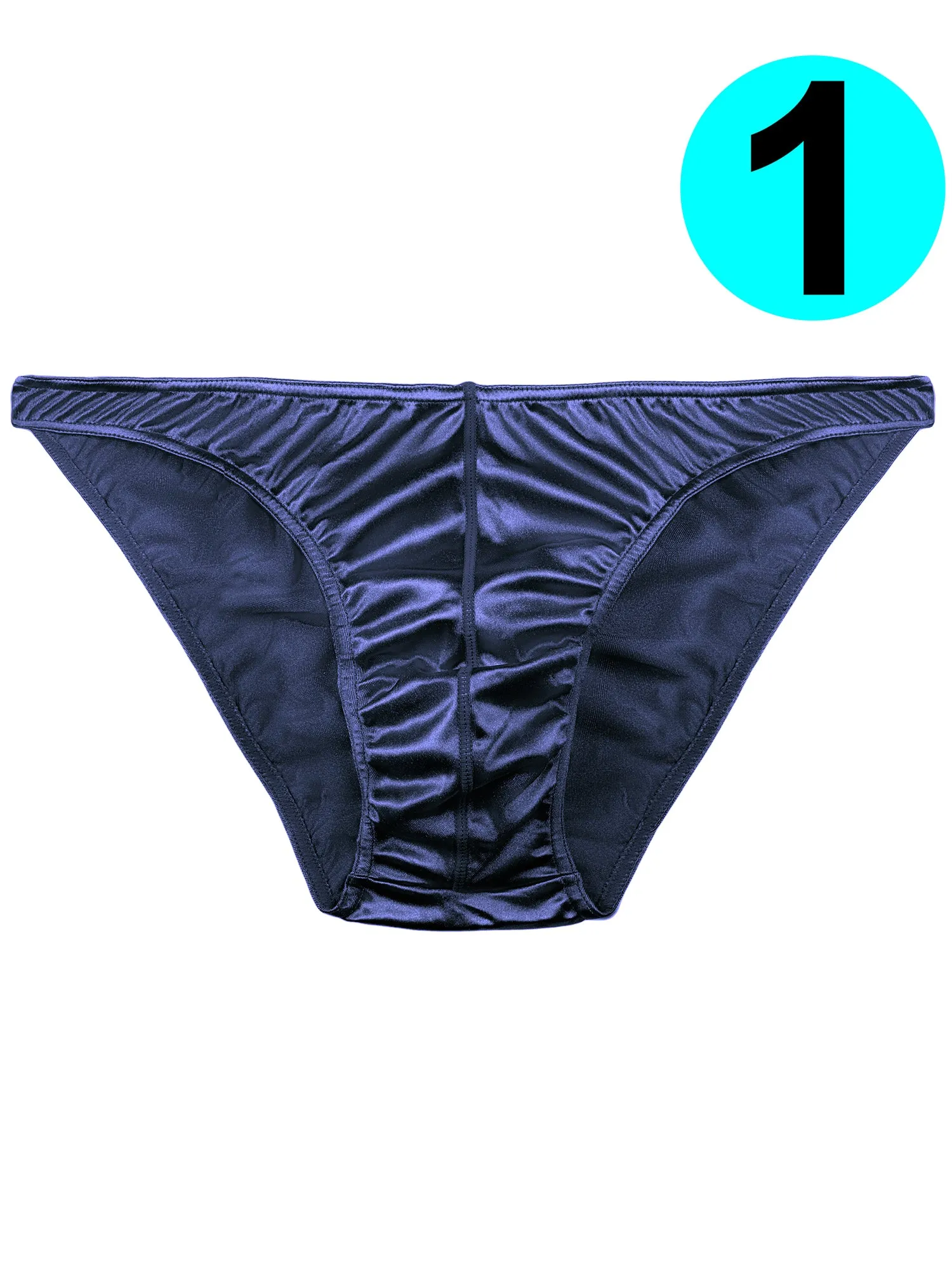 Men's Satin Bikini Panties