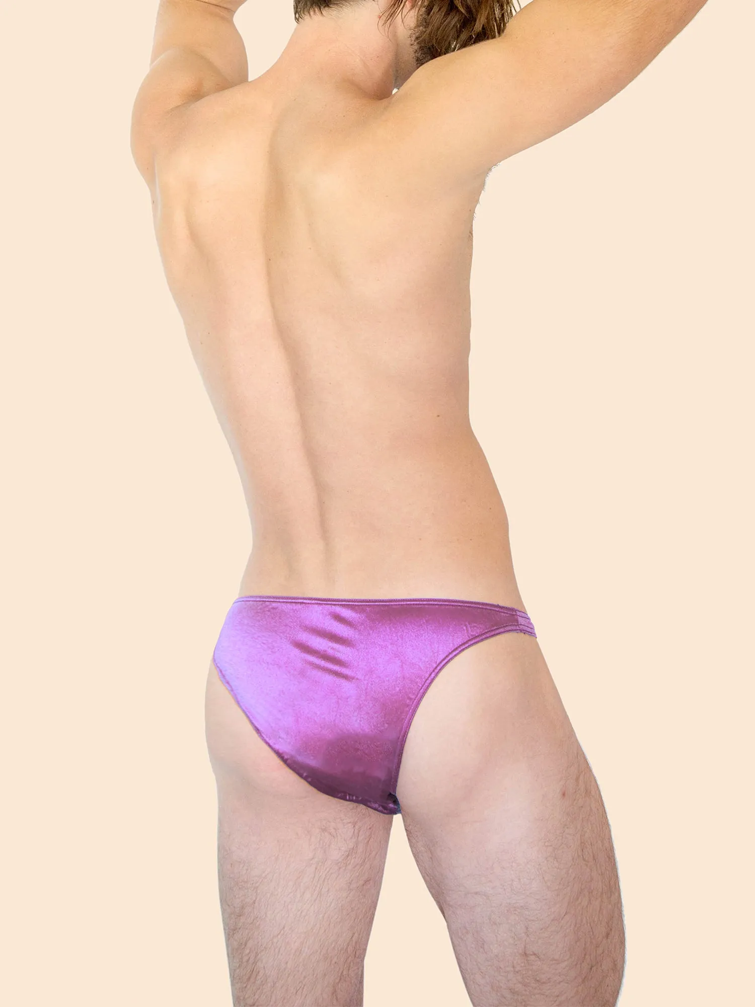 Men's Satin Bikini Panties