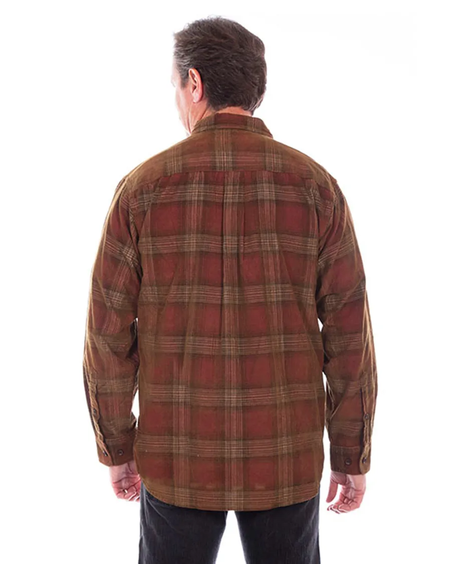 Men's Sherpa Lined Shirt Jacket