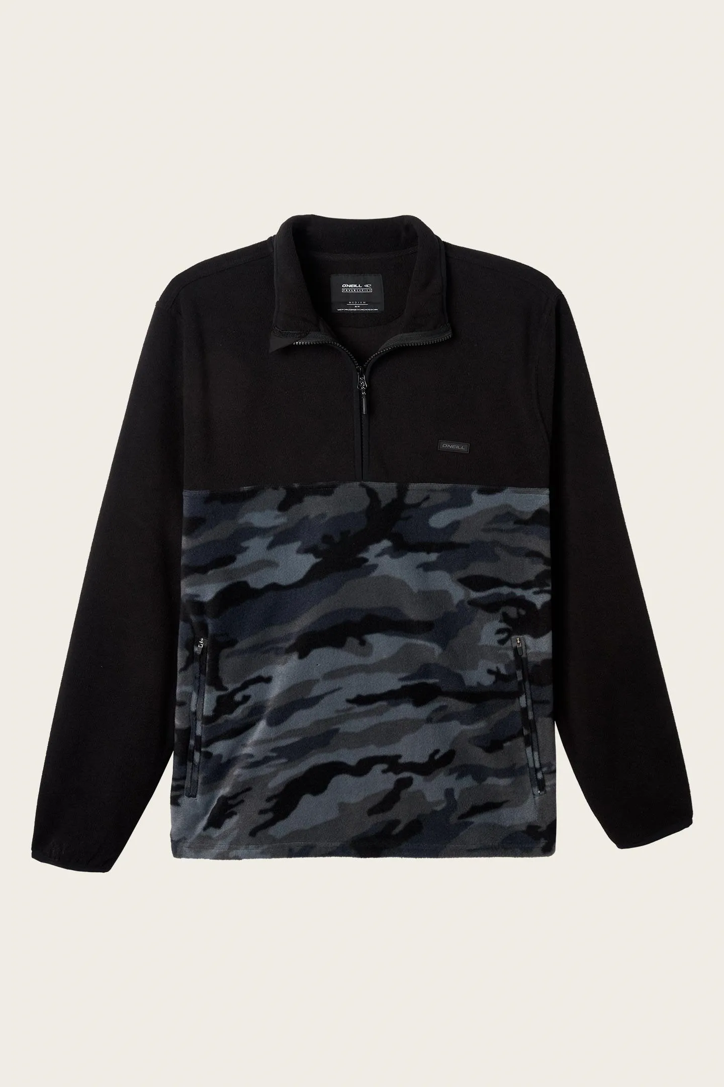 MENS TRVLR CONWAY SUPERFLEECE PULLOVER