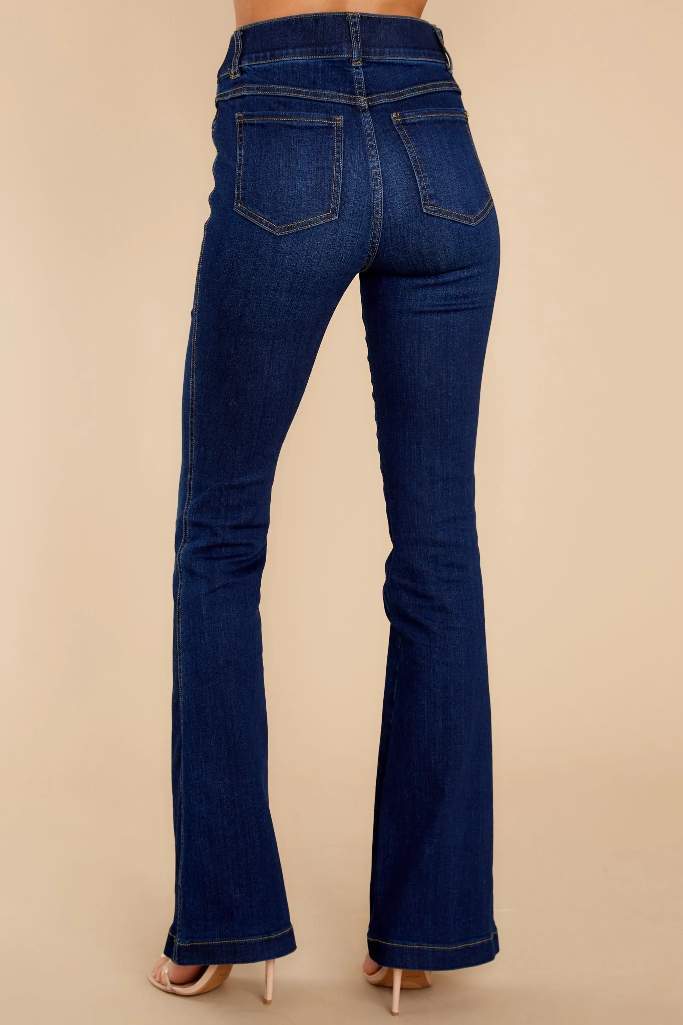 Midnight Shade Flare Jeans