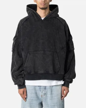 MNML Pocket Hoodie Charcoal Grey