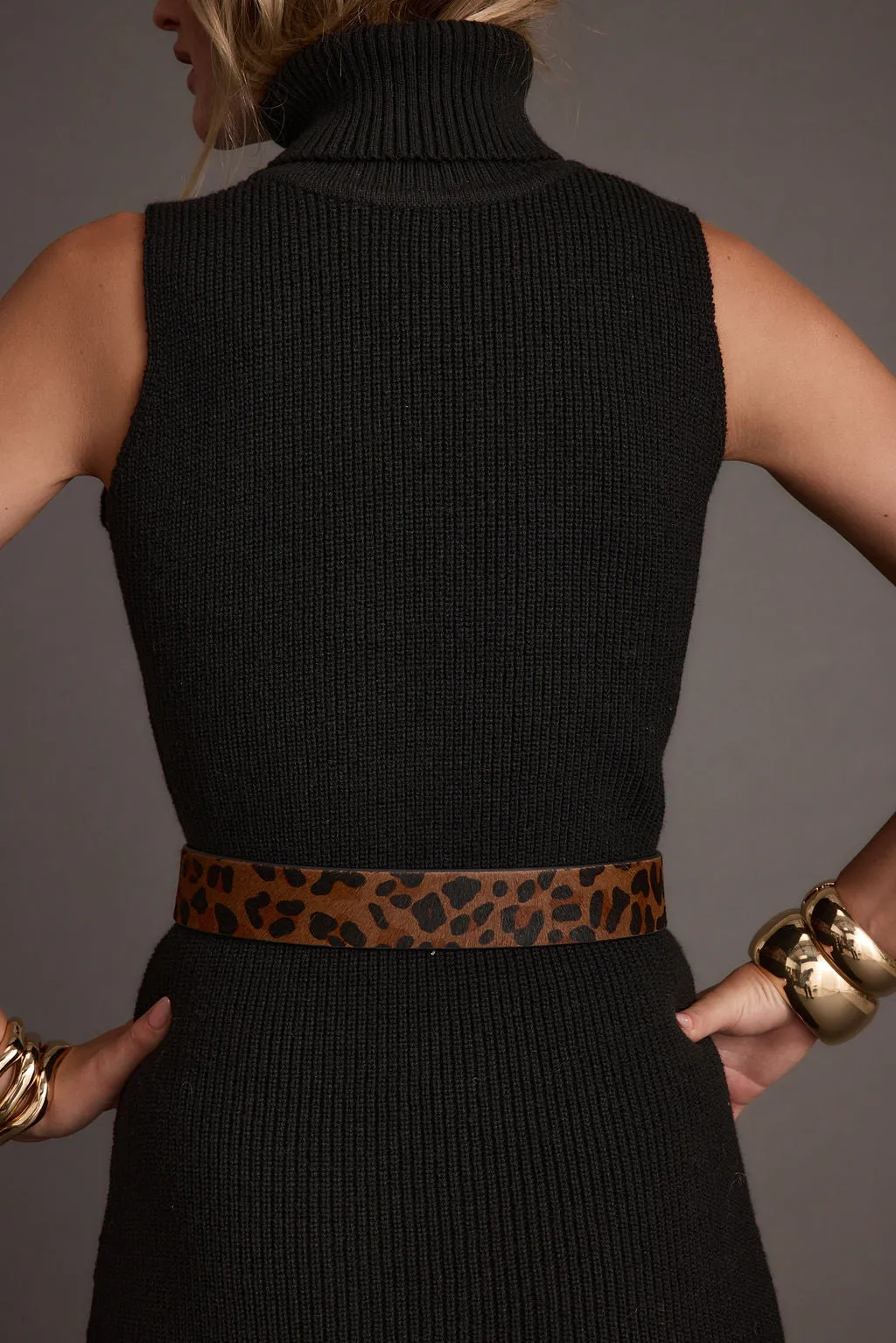 Motley Leopard Belt