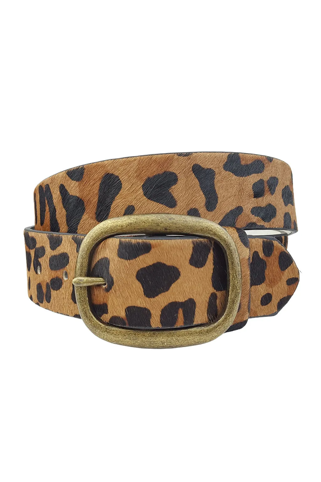 Motley Leopard Belt