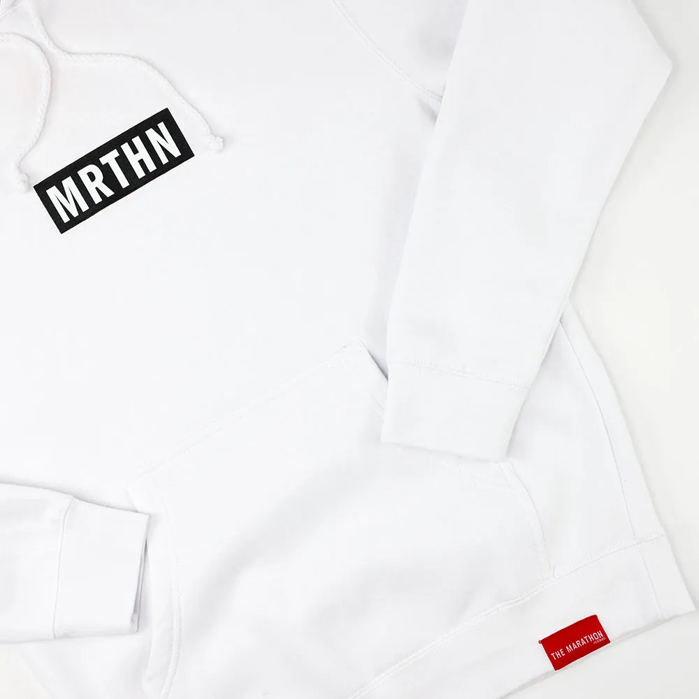 MRTHN Hoodie - White/Black