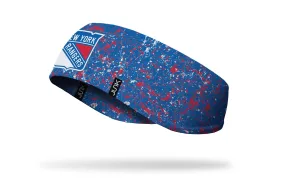 New York Rangers: Splatter Ear Warmer