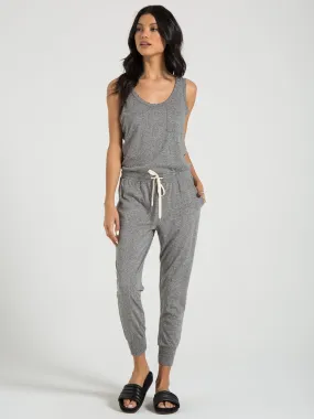 n:PHILANTHROPY - Opal Jumpsuit in Heather Grey