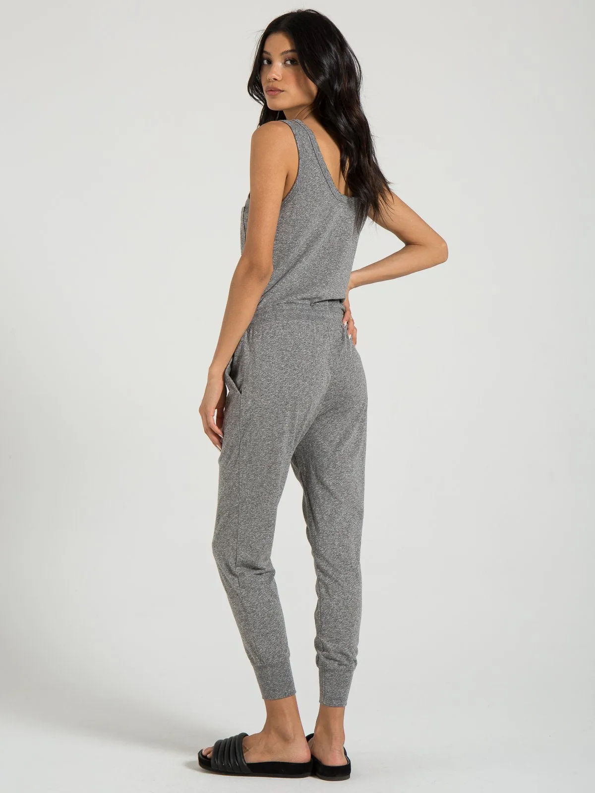 n:PHILANTHROPY - Opal Jumpsuit in Heather Grey