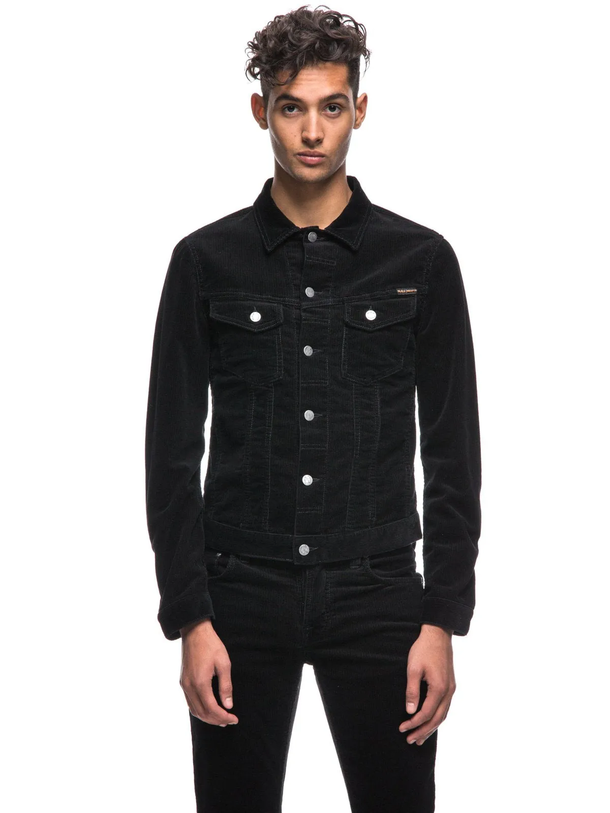 Nudie Jeans Billy Cord in Black