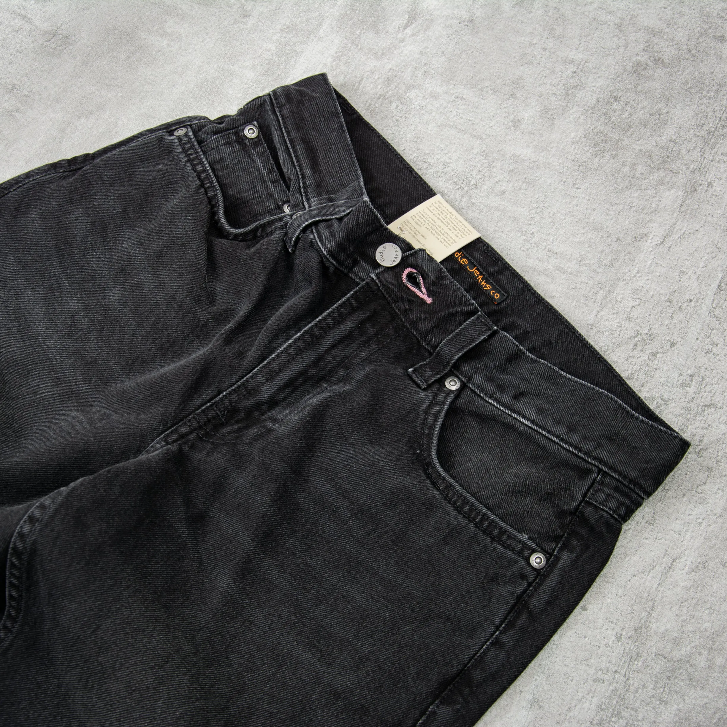 Nudie x Jeff Olsson Gritty Jackson Jean - Born in Hell Black