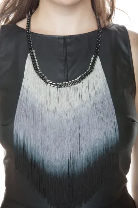 Ombre Fringe Necklace