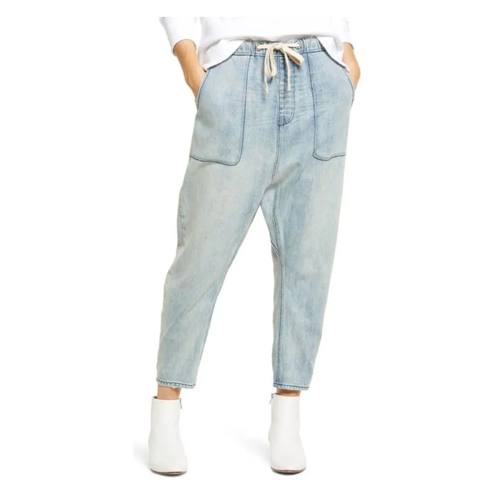 One Teaspoon Blue Cotton Jeans & Pant