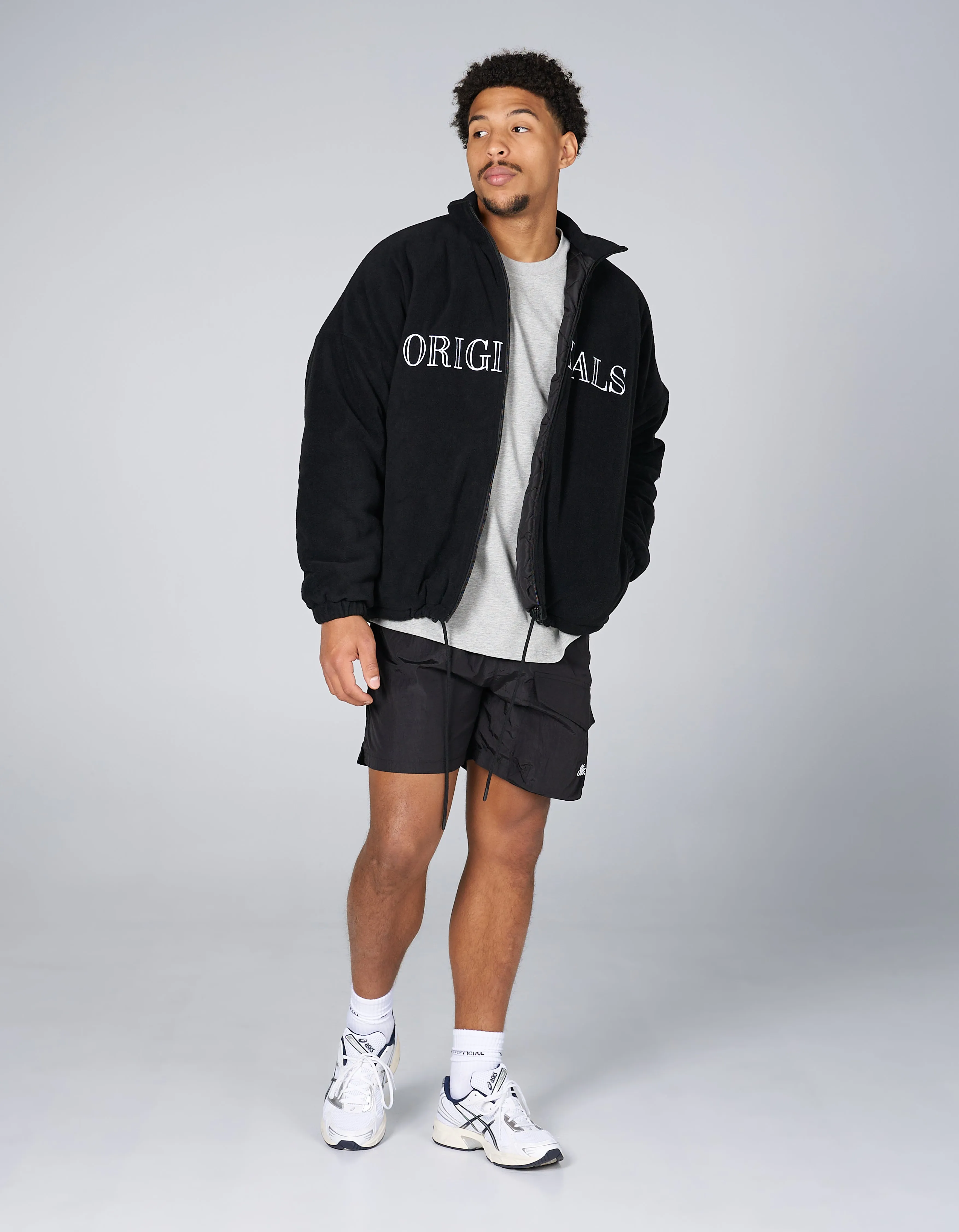 Originals Polar Fleece Jacket- Black