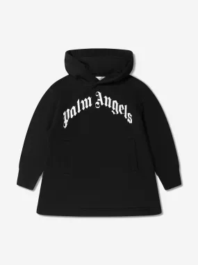 Palm Angels Girls Classic Logo Hooded Dress