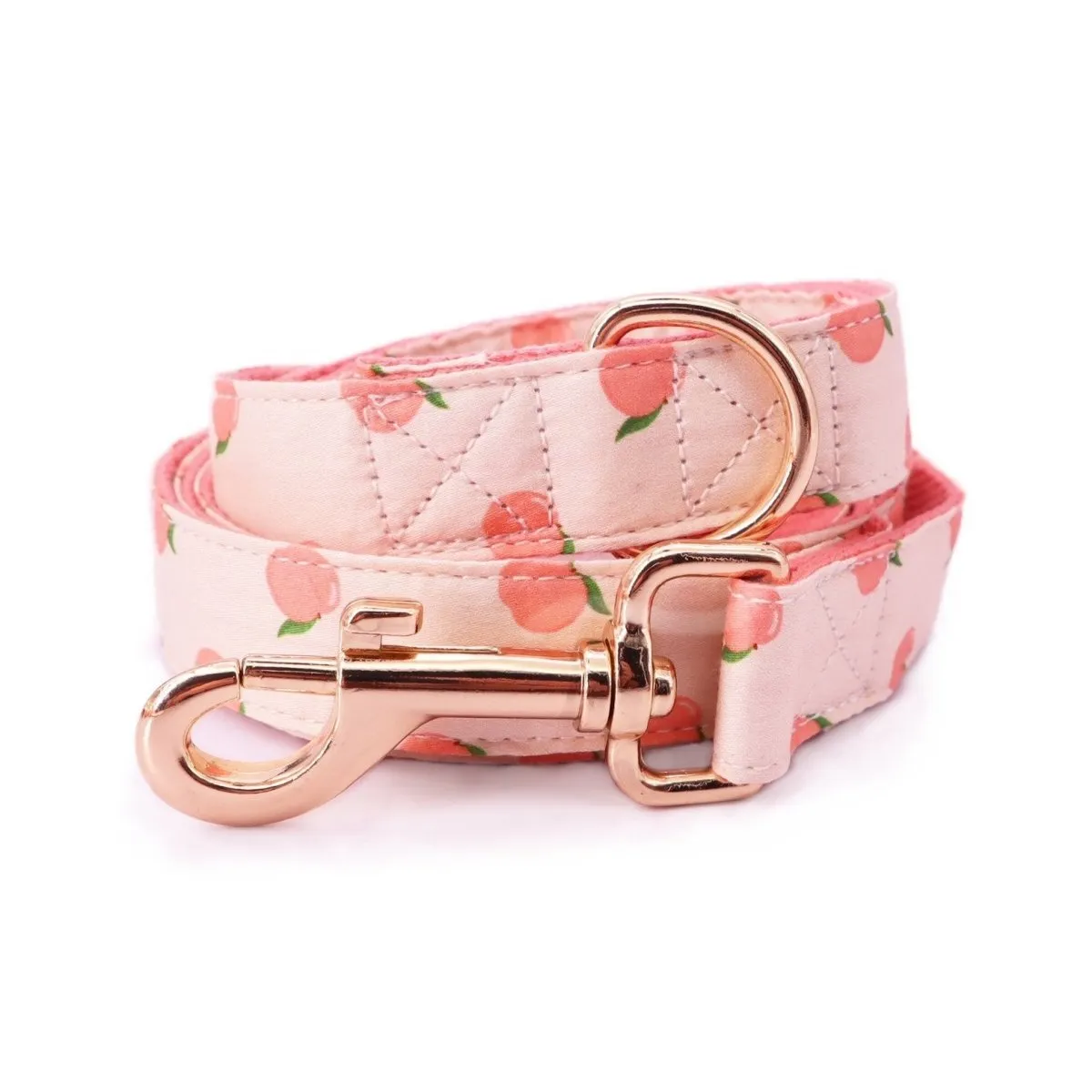 Peach Flower Unbreakable Collar™ & Leash Set