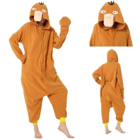 Pokémon Psyduck Kigurumi Onesies Game Pajamas Pyjamas Halloween Costume