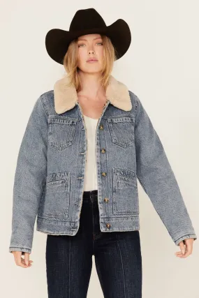 Pony Up Reversible Denim Blanket Jacket