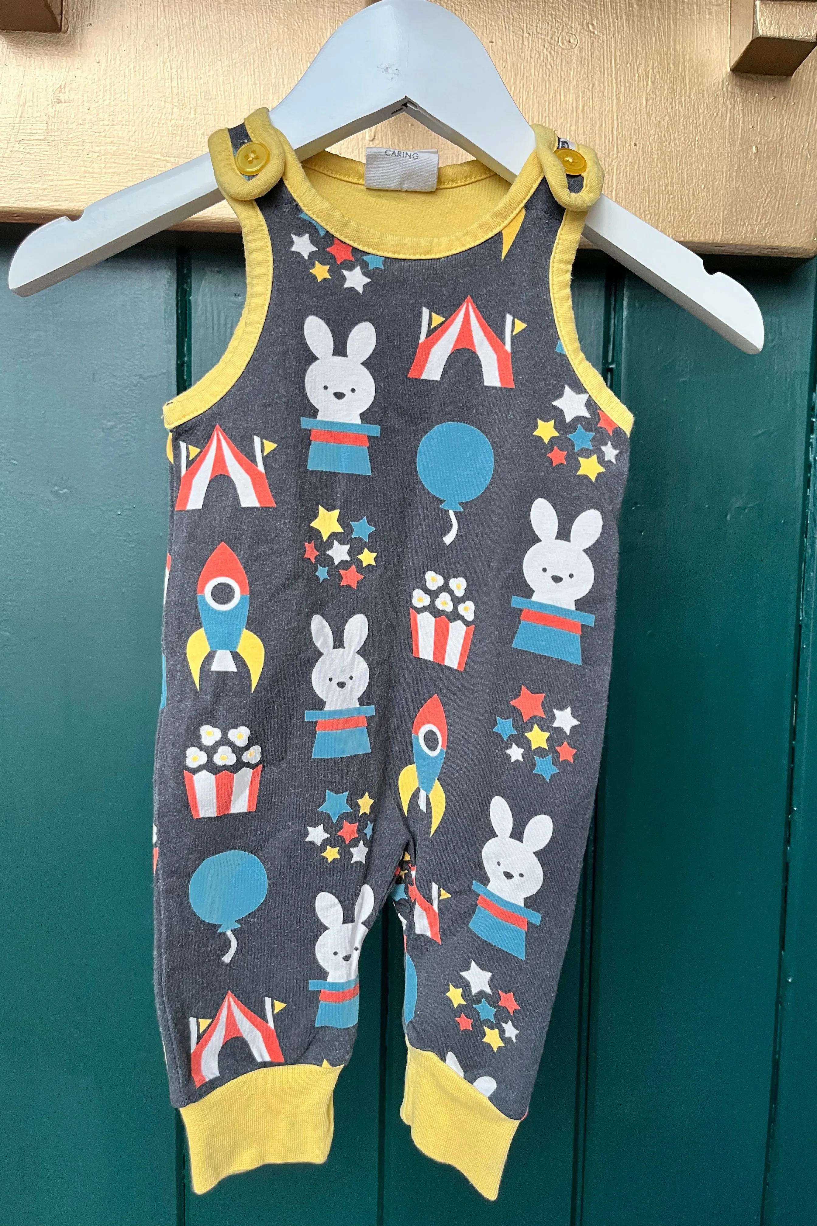 Re-Wear Maxomorra Bunny Rocketship Jumpsuit