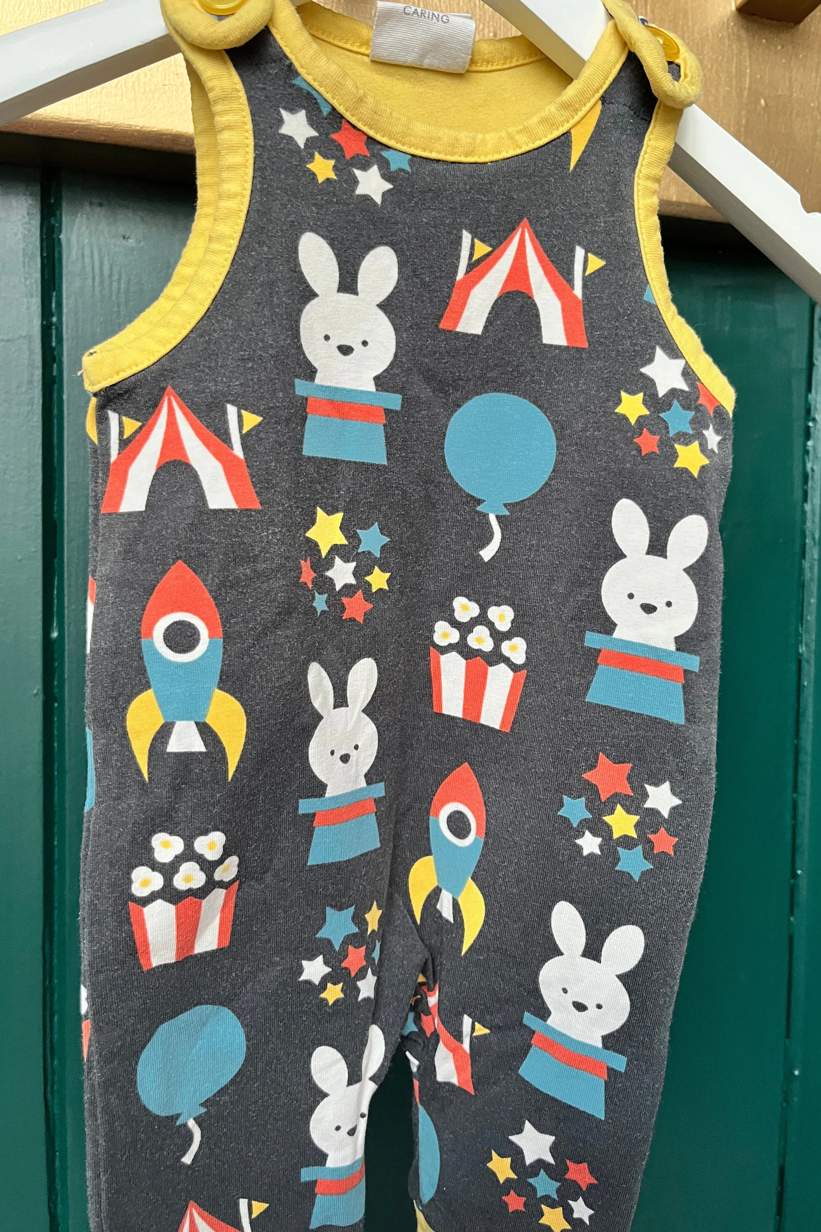 Re-Wear Maxomorra Bunny Rocketship Jumpsuit