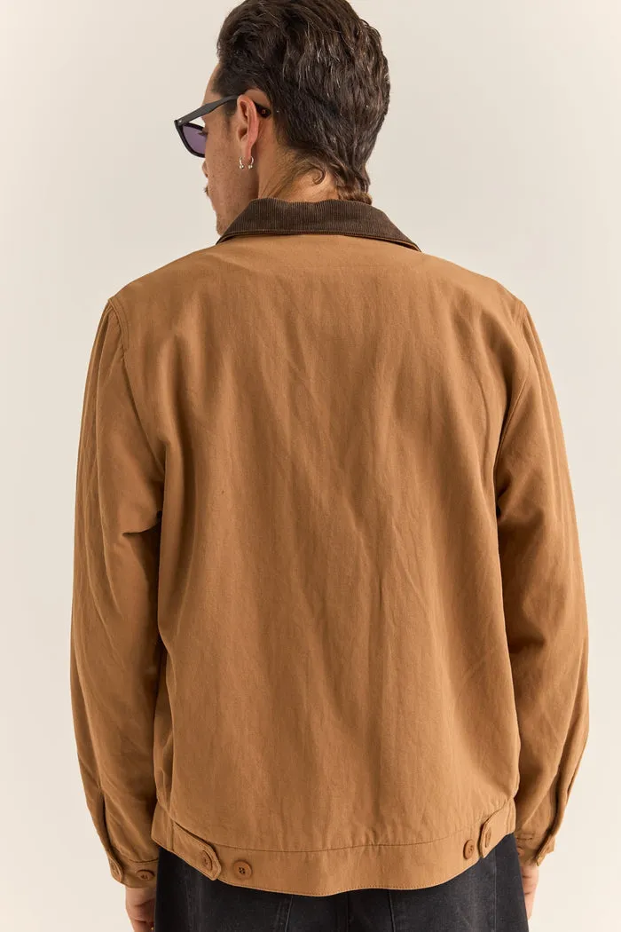 Rhythm James Jacket - TOBACCO