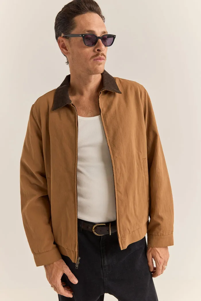 Rhythm James Jacket - TOBACCO