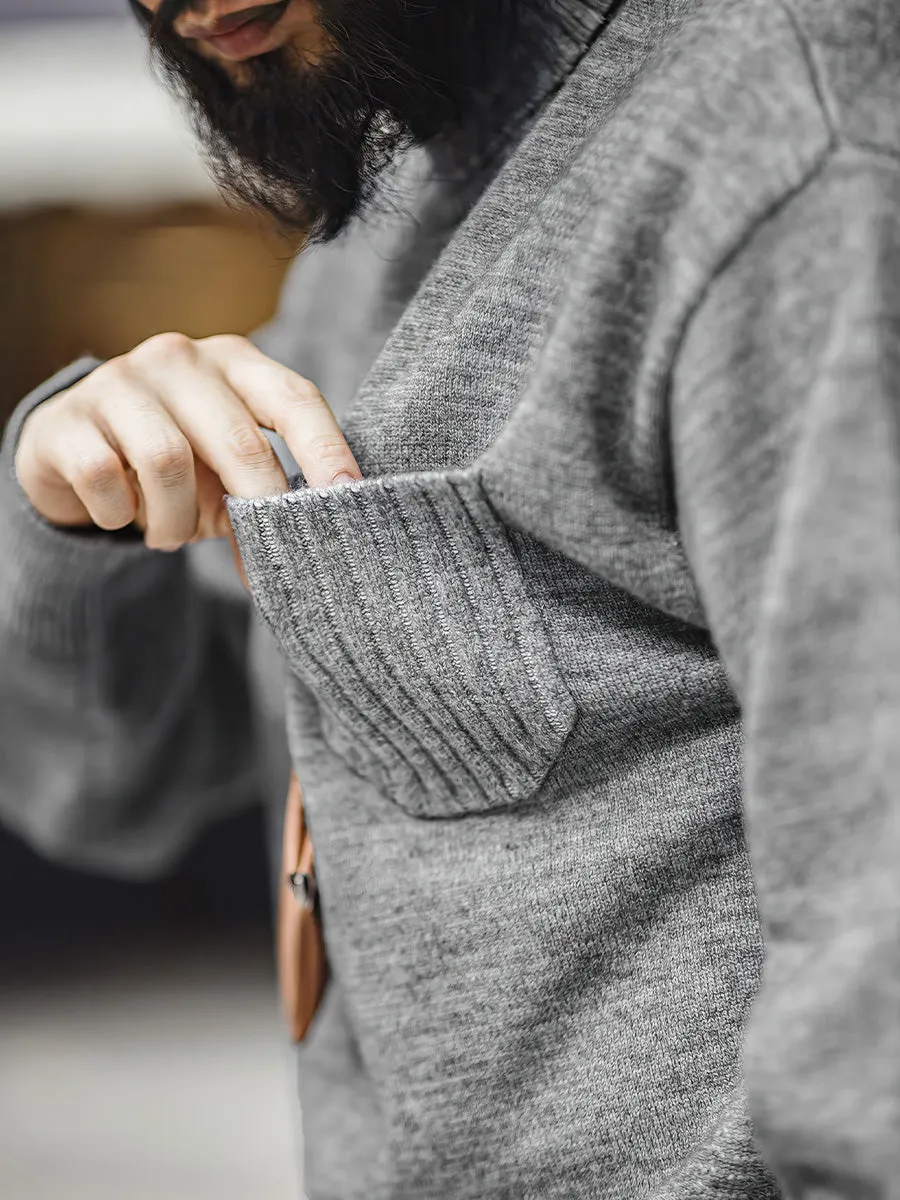 Ribbing Turtleneck Sweater