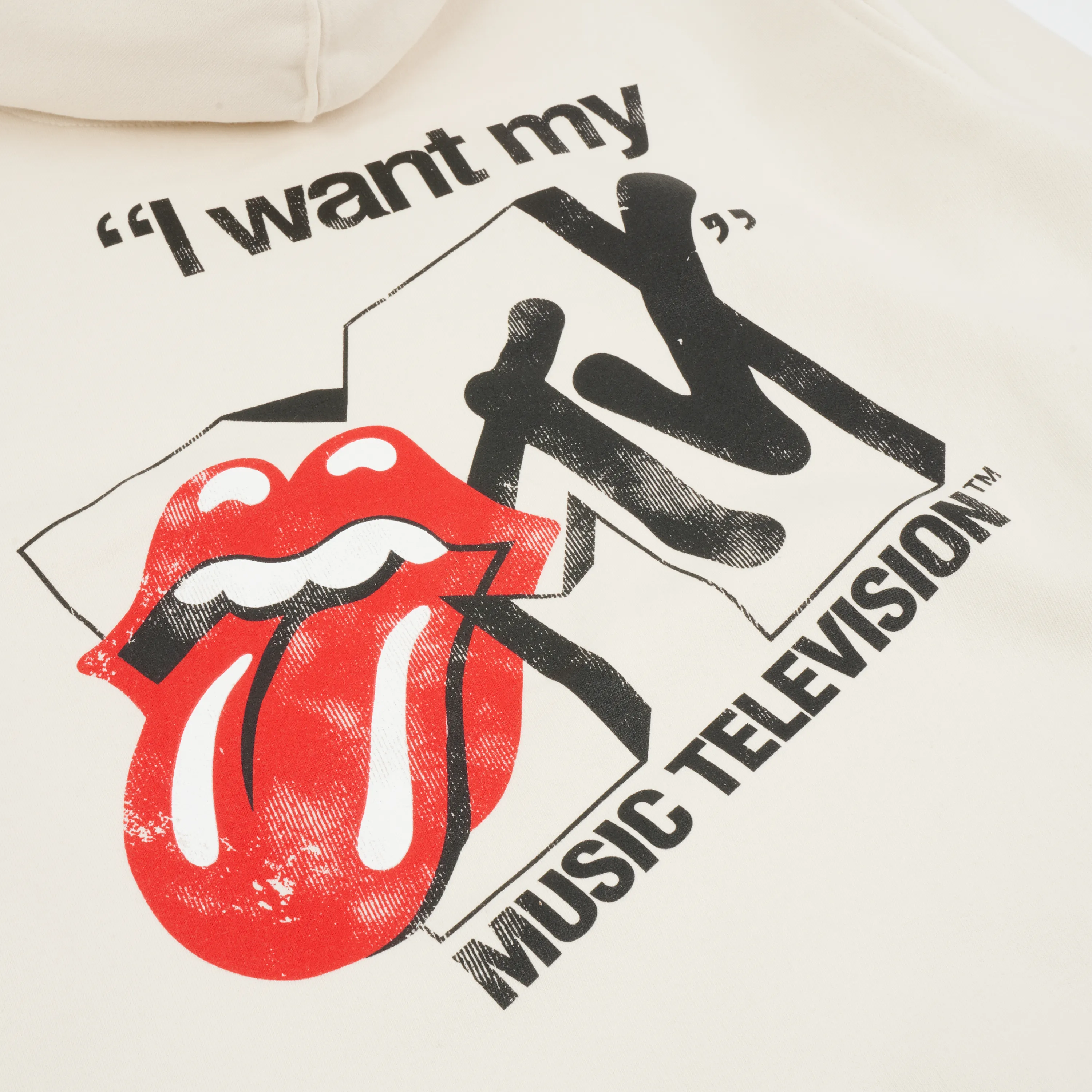 Rolling Stones x MTV I WANT MY Hoodie