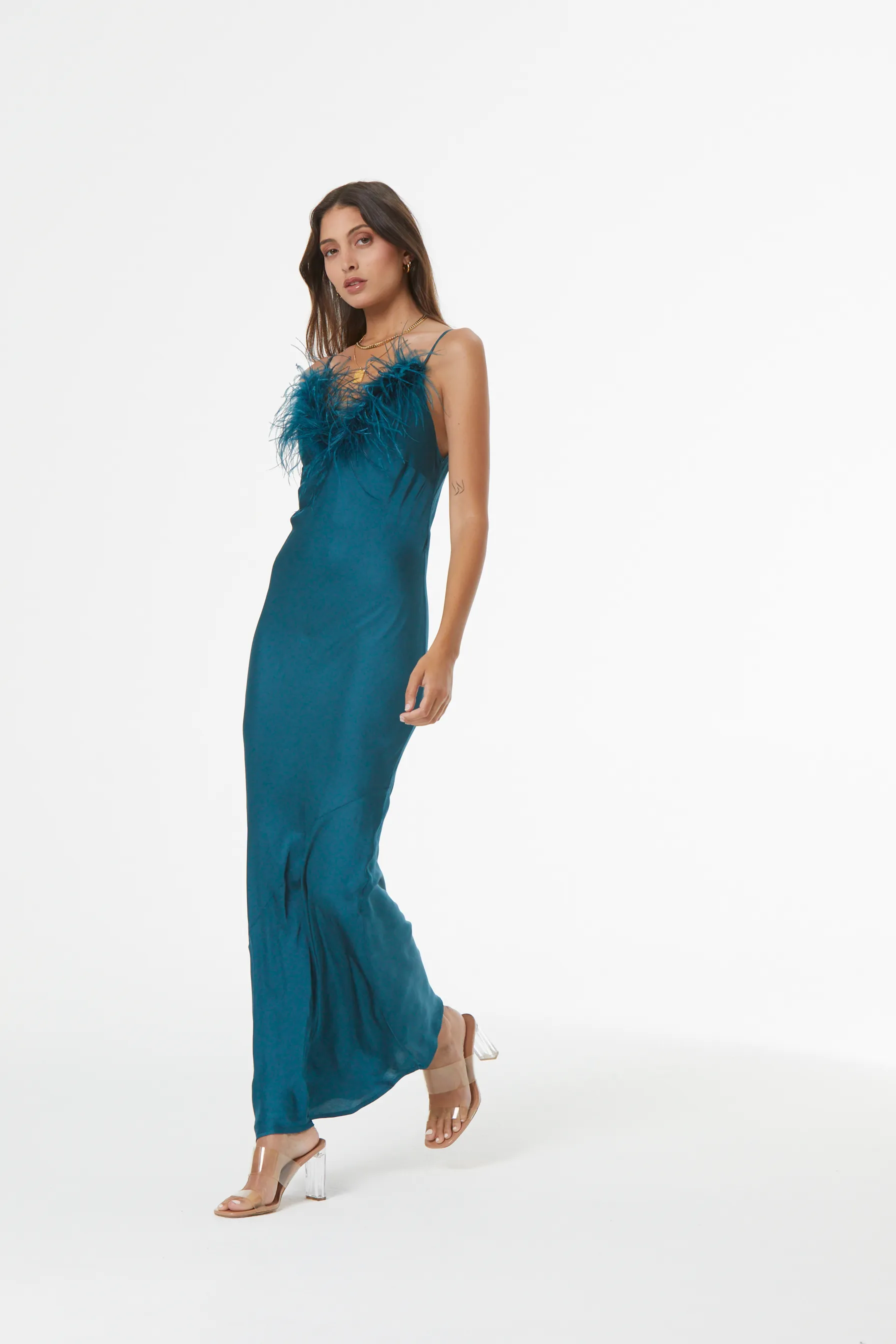 Romeo Dress - Deep Teal