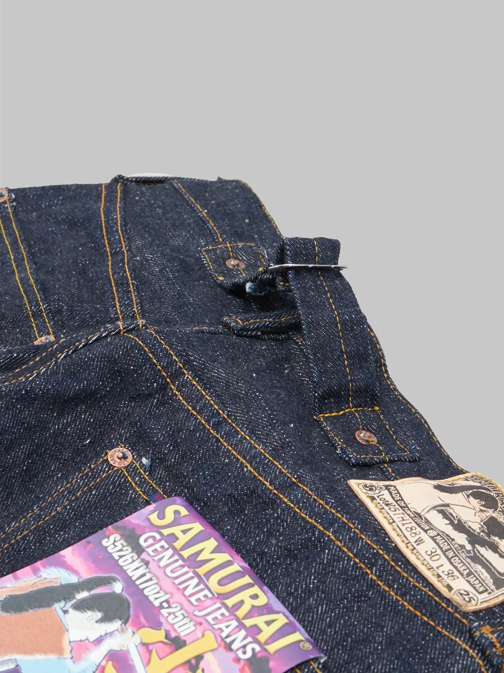 Samurai Jeans S526XX17ozL-25th "Sasaki Kojiro" 25th Anniversary 17oz Left-Hand Twill Straight Jeans