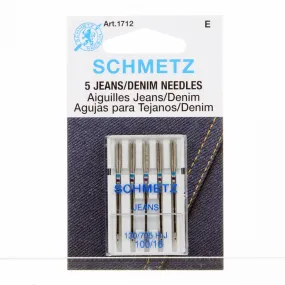 Schmetz Denim/Jeans Machine Needle Size 16/100 # 1712