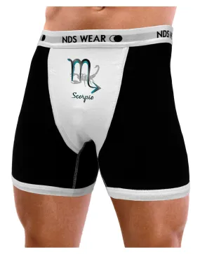 Scorpio Symbol Mens Boxer Brief Underwear