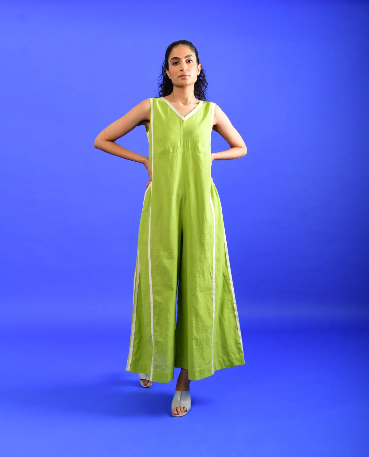 SCREAM GREEN JUMPSUIT