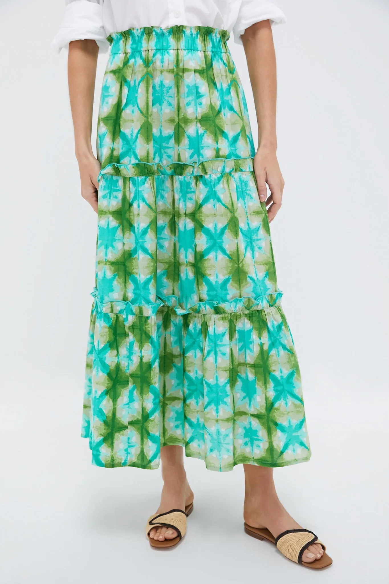 Seafoam Medallion Prado Skirt