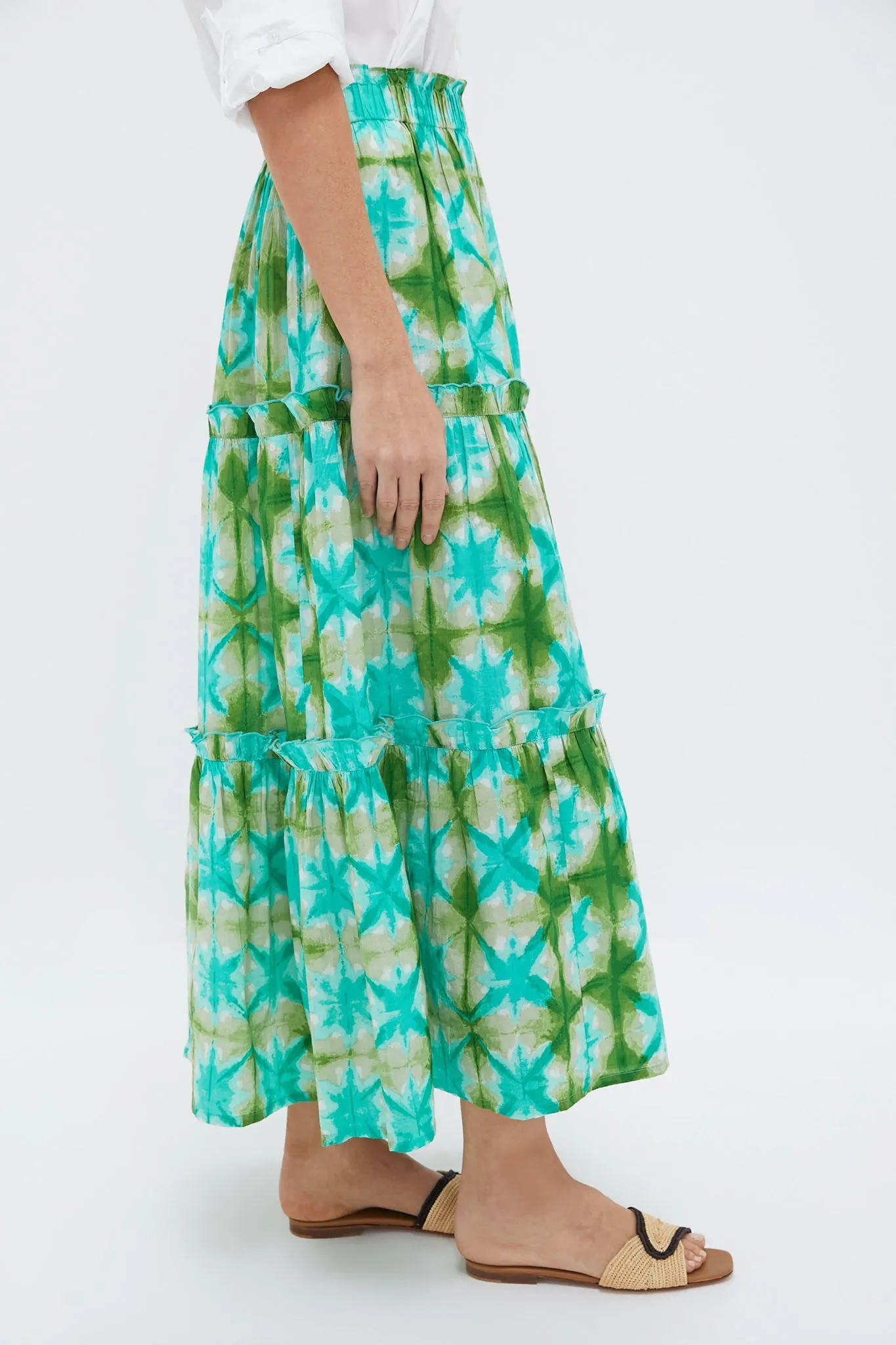 Seafoam Medallion Prado Skirt