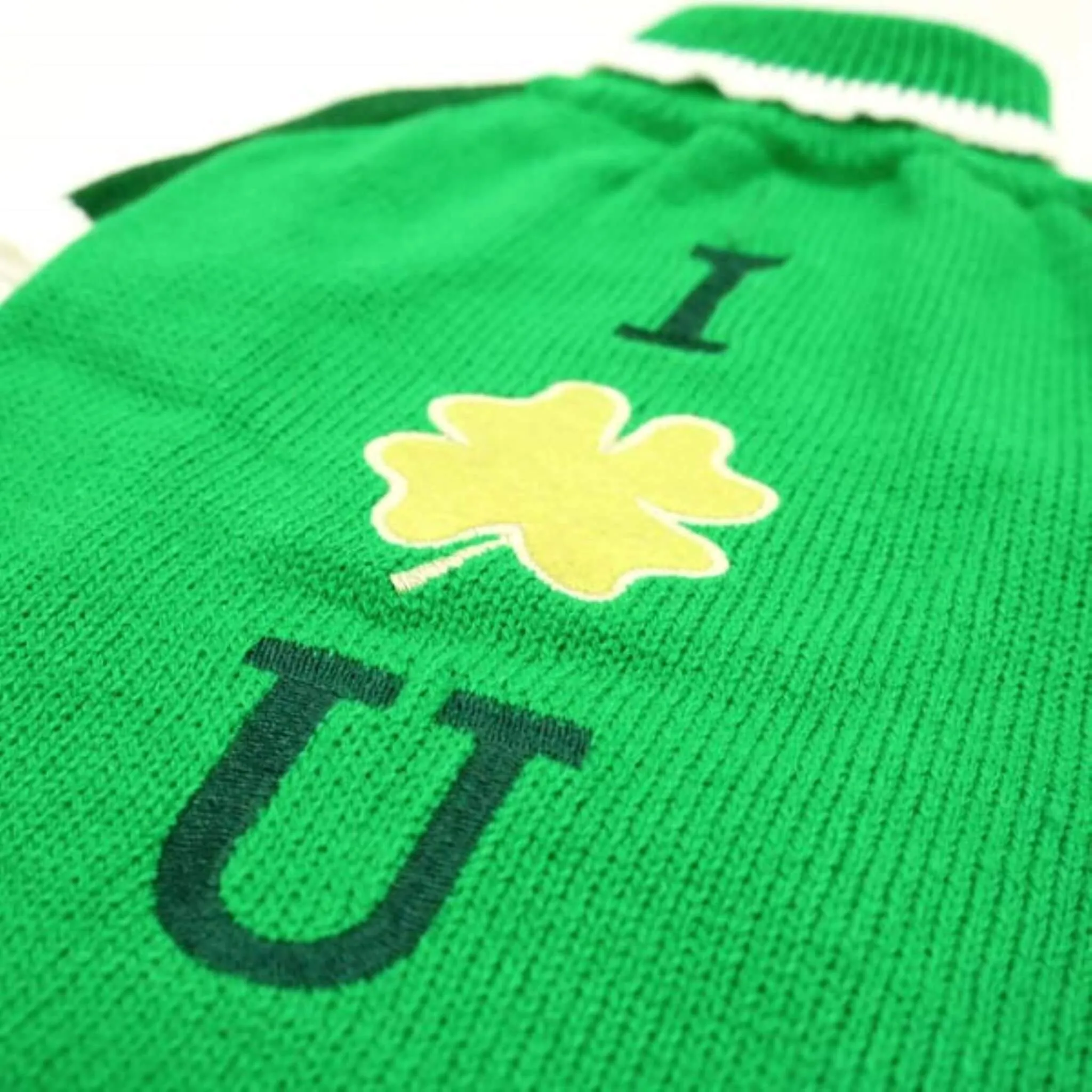 Shamrock Turtleneck Dog Sweater