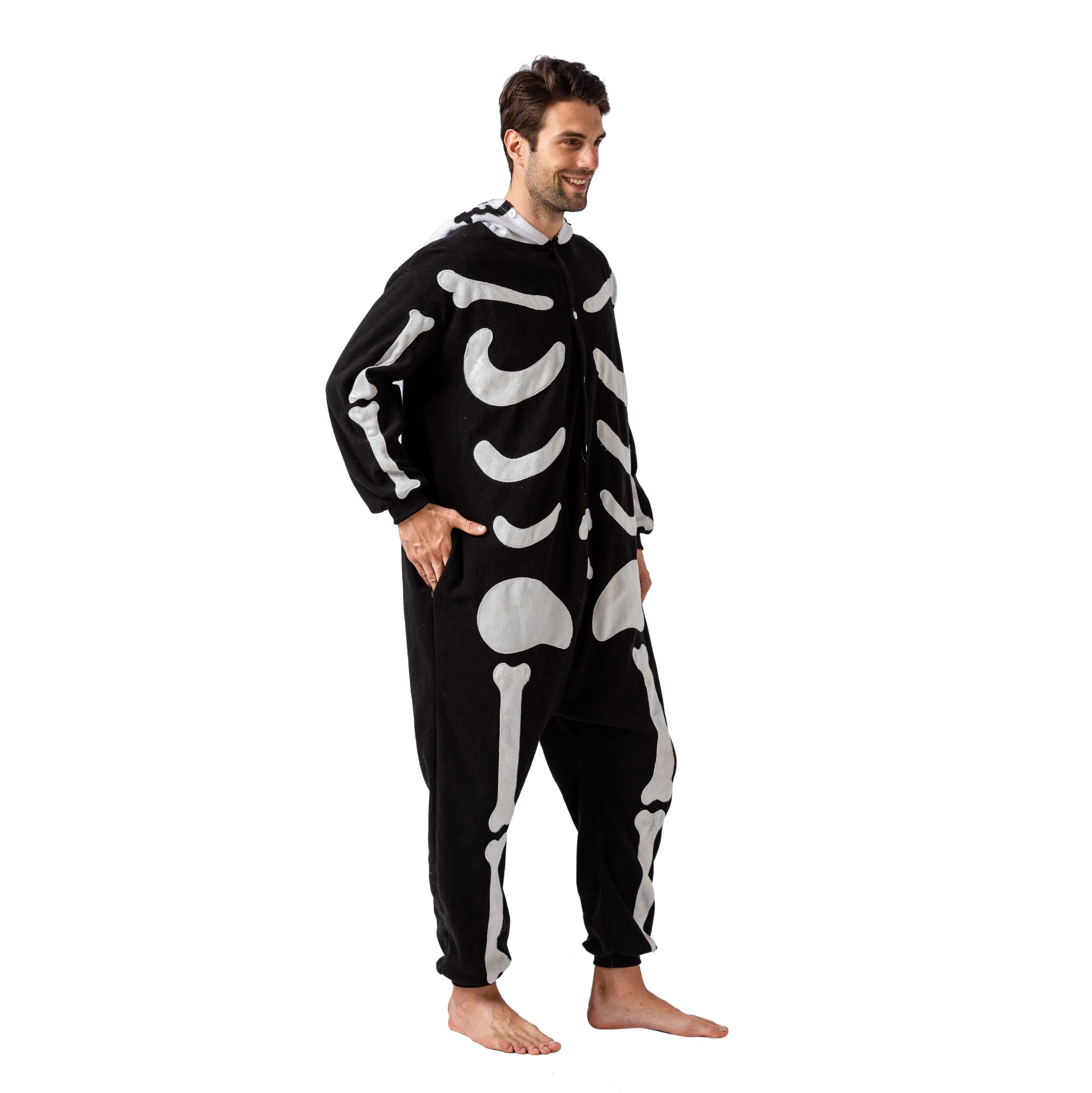 Skeleton jumpsuit Pajama Costume - Adult