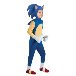 Sonic The Hedgehog Deluxe Child Costume