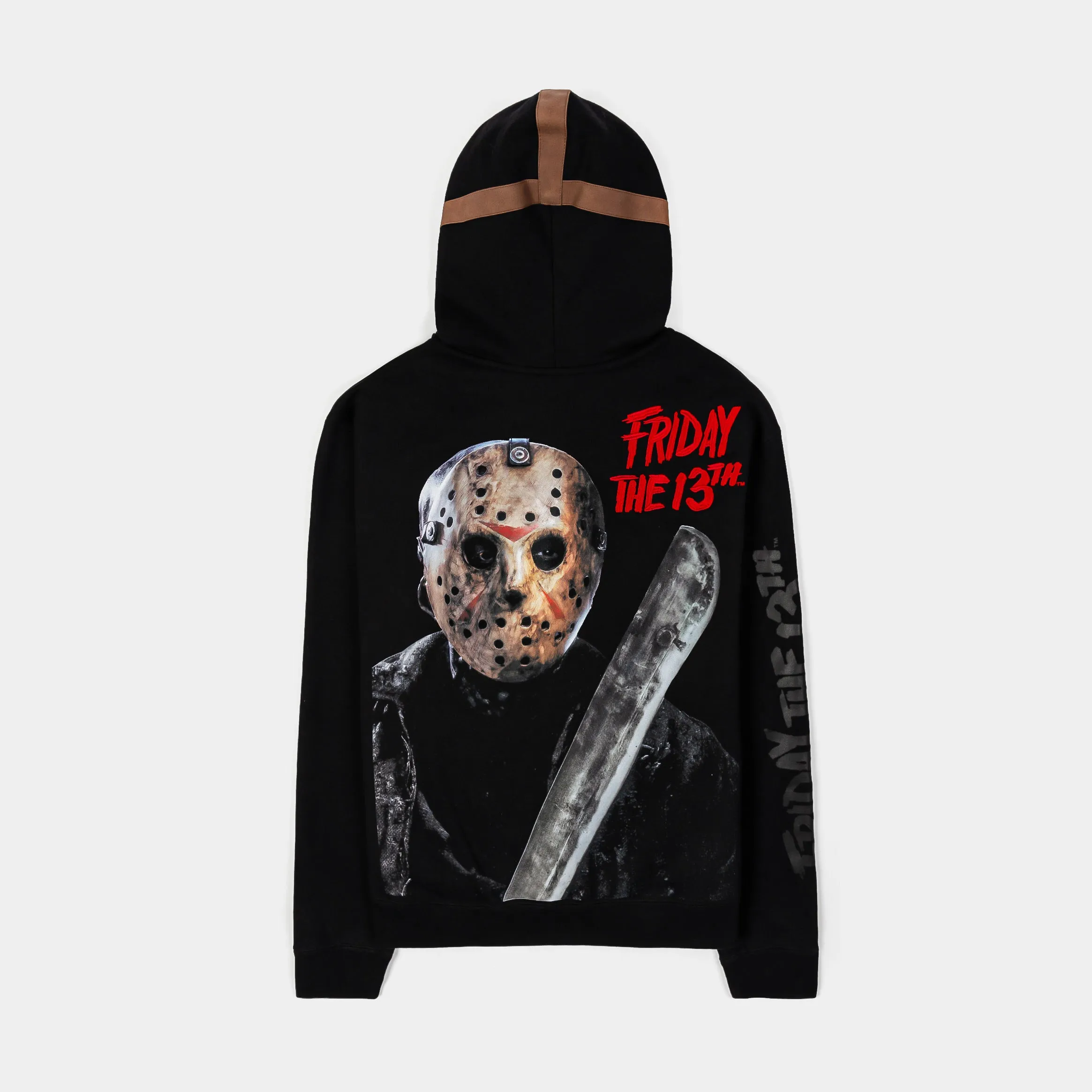 SP x Friday The 13th Mask Pullover Mens Hoodie (Black/Red)