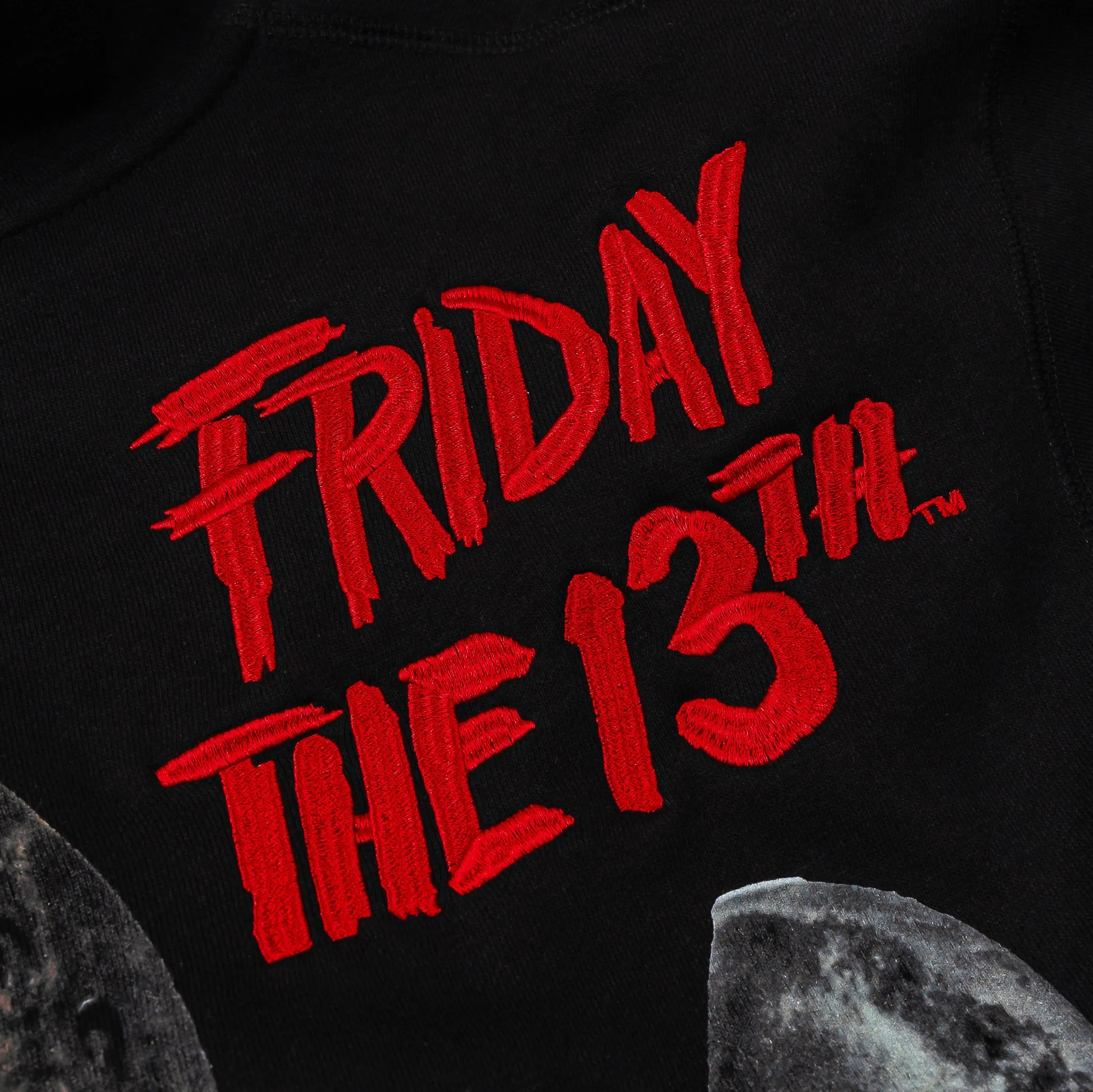 SP x Friday The 13th Mask Pullover Mens Hoodie (Black/Red)